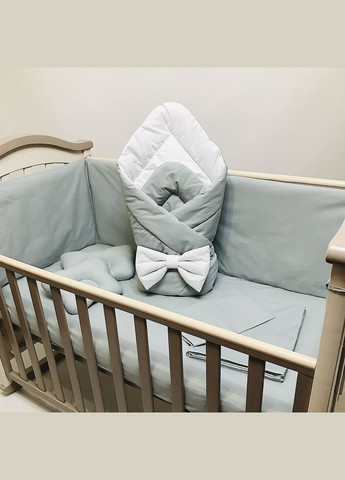 Конверт на выписку (одеяло) Серая деми бязь 90x90 см Penetka (329146241)