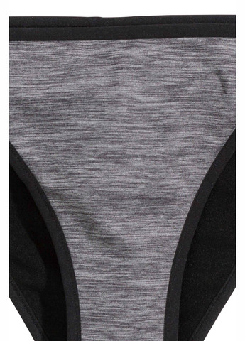 Серые купальные трусики-плавки,серый-черный, H&M