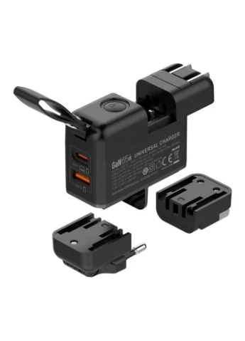 Мережевий зарядний пристрій Q2618 GAN 65 W + Type-C to Type-C Чорний Ldnio (388895234)