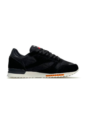 Черные демисезонные кроссовки мужские reebok black white No Brand Classic New
