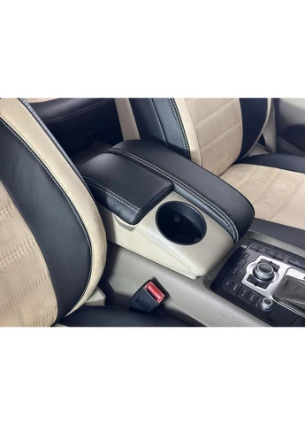 Авточехлы Audi (2005-2014) Чехлы в салон (Экокожа + Замша) EMC-ELEGANT EMC ELEGANT Q7 (398186207)