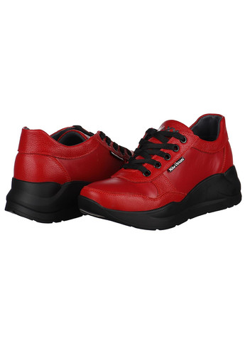 Червоні осінні жіночі кросівки 880 Nika Veroni
