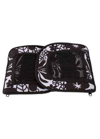 Сумка переноска складная для животных грызунов кошек собак с вентиляцией 33x24x23 см размер М (477690-Prob) Черно-белая Unbranded (299049795)