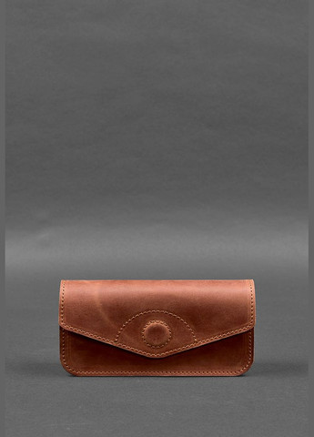 Кожаная сумка-футляр для очков (мини-сумка) светло-коричневая Crazy Horse (A-028124) BlankNote (328444914)