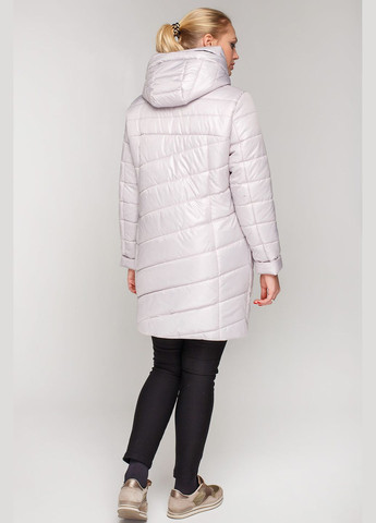 Жемчужная демисезонная куртка аманда (01066-ivory-white50) MioRichi