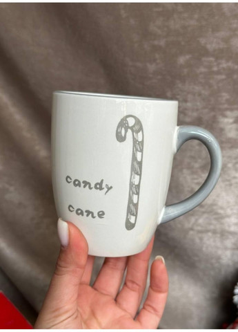 Чашка новорічна Candy cane керамічна 330 мл 858-0035 Lefard (365730891)