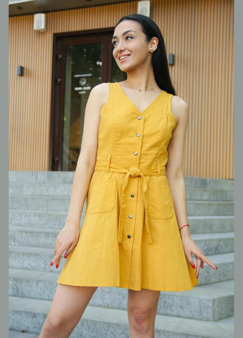 Летний женский лёгкий casual cарафан airy Intruder однотонный