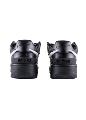 КРОССОВКИ ЖЕНСКИЕ NIKE AIR FORCE 1 LOW X AMBUSH BLACK НАЙК АИР ФОРС 1 ЧЕРНЫЕ No Brand чёрные демисезоны (391961996)