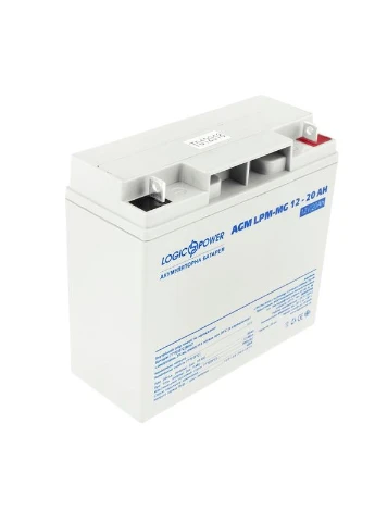 Акумуляторна батарея 12V 20AH (LPM-MG 12 - 20 AH) AGM мультигель LogicPower (354740349)