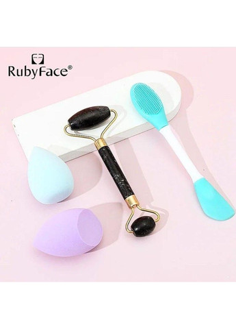 Набір для догляду за обличчям 4в1, блакитний Plus-plus (354799175)