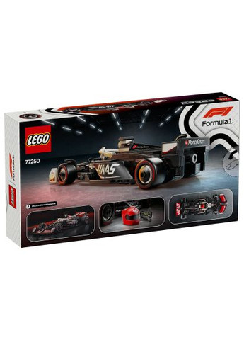 Конструктор Speed Champions Автомобиль для гонки MoneyGram Haas F1 Team VF-24 (77250) Lego Speed Champions Автомобіль для перегонів MoneyGram (366696177)