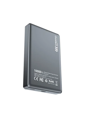 Повербанк 10000mAh B739 Black QC3.0 PD3.0 беспроводная магнитная зарядка (43-00151) CHOETECH (382712771)