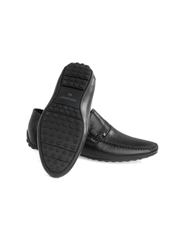 Черные мокасины Carlo Delari