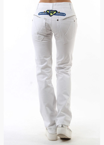 Белые демисезонные джинсы NN-186 Белый Frankie Morello - (271683131)
