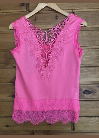 Женская неоновая шелковая майка Турция No Brand — 317780205