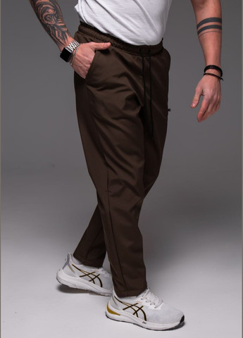 Хаки демисезонные брюки No Brand