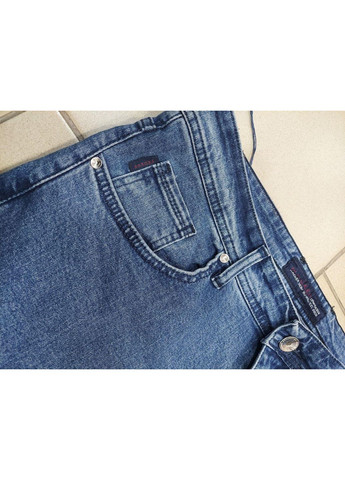 Джинси чоловічі Мом молодіжні стрейч блакитні Hacker (350349666)