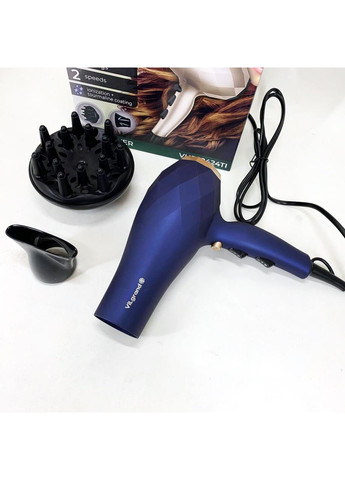 Фен VILGRAND VHD 2424TI. Цвет: голубой No Brand (350937010)