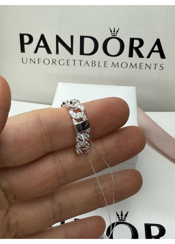 Каблучка Кубинське плетіння з паве Бирка Гарантія 30 днів S925 ALE No Brand (365783553)