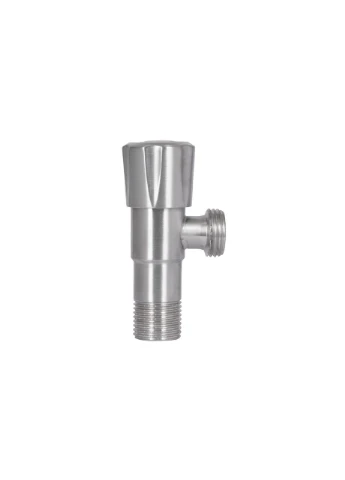 Кран угловой Standart 1/2"НН нерж., с керам. буксами TAS347W1515SS Thermo Alliance (397089662)