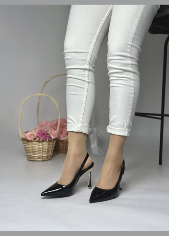 No Brand Стильні жіночі туфлі чорний з, — всесезон (317843062)