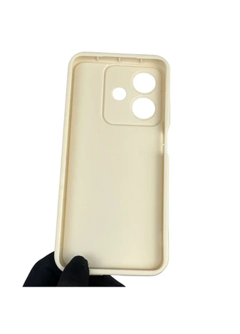 Чехол силиконовый Soft Touch с 3D принтом для A3 молочный (Полная защита камеры) Oppo (373670854)