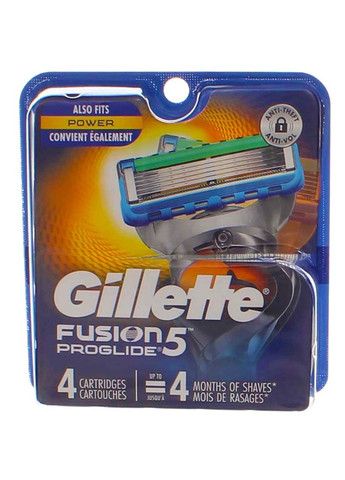 Сменные картриджи Fusion Proglide 5 Power (4 шт) Made in America Gillette (278773602)