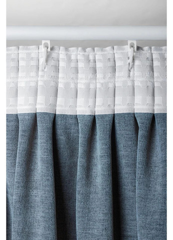 Штори з матового шенілу 2х2,5-3м HYGG (370367290)