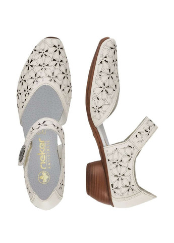 Rieker Туфлі білий з натуральна шкіра, німеччина — літо (325429772)