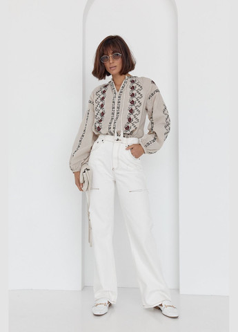 Бежевая рубашка ESQ