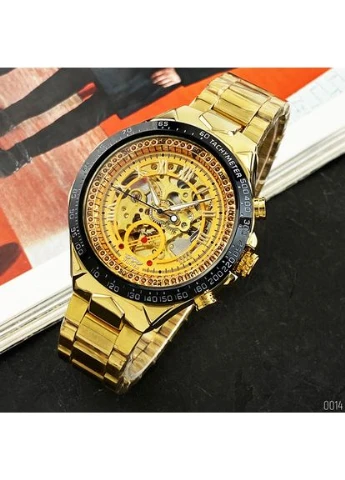 8067 Gold-Black-Gold Red Cristal No Brand (387390501)