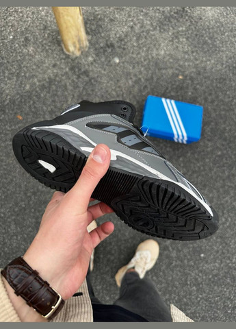 Серые зимние зимние кроссовки No Brand