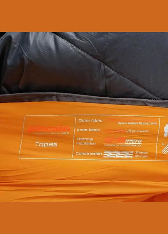 Спальний мішок Topas CCS 175 2020 L Grey Pinguin (316446487)