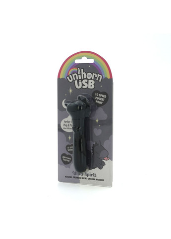 Вибратор-единорожка USB Bullet - Wild Spirit, виброшар, USB-зарядка - CherryLove Unihorn (369666151)