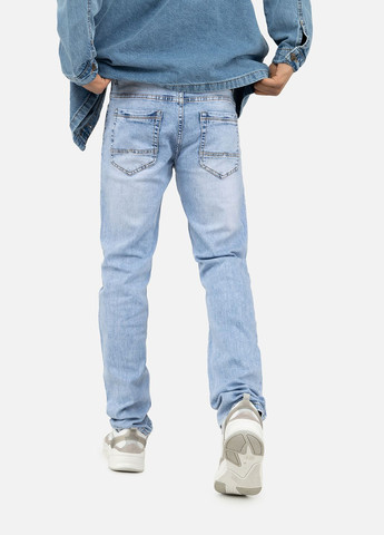 Чоловічі джинси колір блакитний ЦБ-00246651 Forest (283250406)