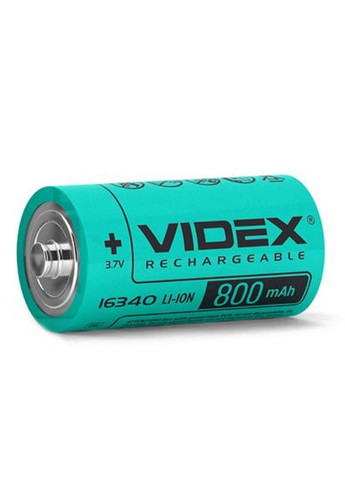 Аккумулятор литийионный 16340 800mAh (23809) Videx (282312748)