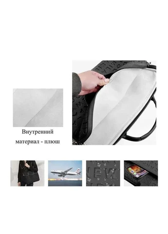 Сумка для MacBook Cosmo Slim Air / Pro 13,6" / 13,3" / 14.2" M1 M2 M3 M4 сіра grey WIWU (369511484)