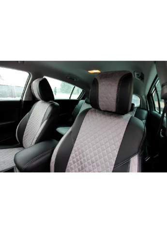 Авточехлы Citroen 2008-2013 (Экокожа + Замша) Чехлы в салон EMC-ELEGANT EMC ELEGANT C4 Grand Picasso (398186106)