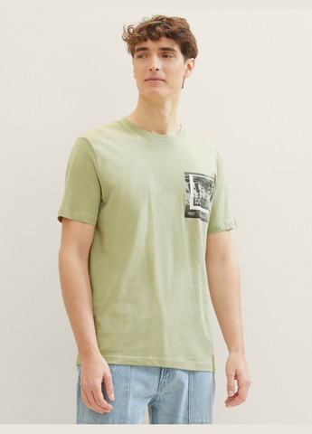 Зелена футболка Tom Tailor