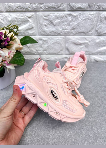 Рожеві кросівки для дівчинки No Brand