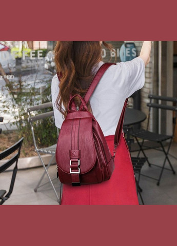 Женский городской рюкзак сумка с кенгуру, женская мини бананка рюкзак на плечо эко кожа No Brand (334730305)