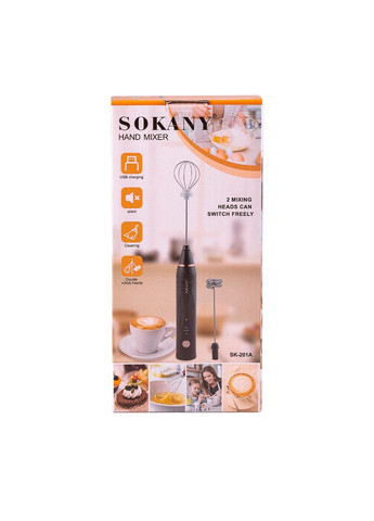 Капучинатор для молока SK-201A белый Sokany (353502295)