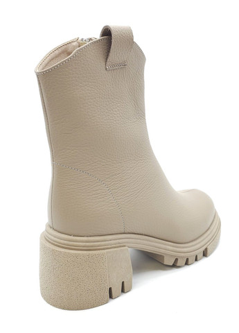 Жіночі черевики зимові бежеві шкіряні MR-15-2 25,5 см (р) Morento (271828053)