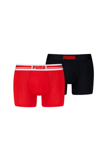 Мужское нижнее белье Placed Log Boxer Shorts 2 Pack Puma (283323543)