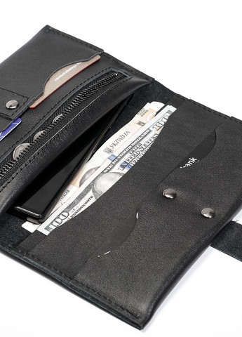 Женский кошелек Others Черный 20х10 см (31211101) Sambag (367912806)