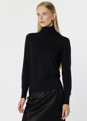 Черный зимний свитер женский черный Arber Roll-neck WCaddy WTR-139