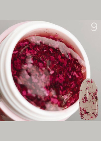 Гель цветочный Сухоцвет №4 - Гель с сухоцветами ТМ " " 5 гр. Saga (342376549)