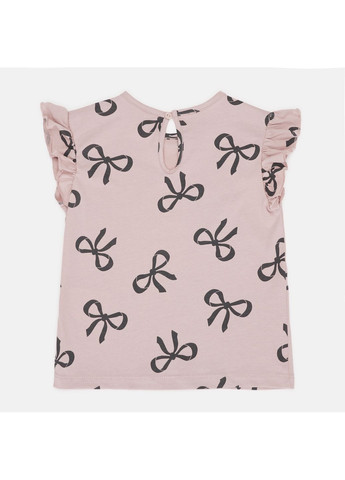 Рожева демісезонна футболка з бавовни H&M