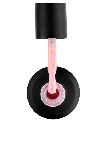 Кольорова база GLOSS Yogurt Base Strawberry Mousse, ніжно-рожевий з кольоровим конфетті, 15 мл Gloss Company Tutti Frutti (349443230)