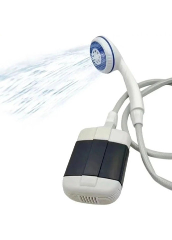 Душ портативний з помпою Travel shower кемпінговий акумуляторний зарядка USB 2200 mAh Idea (296910386)